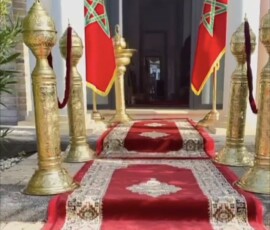 decorations l'accueil royale