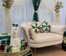 Tahara/anniversaire assise de circoncision verte