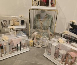 trousseaux pack de boîtes en plexi blanc