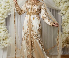 caftans maries caftan soi doree mariee