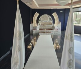 coins trone mariage blanc 1