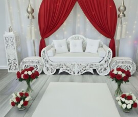 coins trone mariage blanc 3