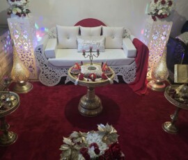 coins trone mariage blanc1